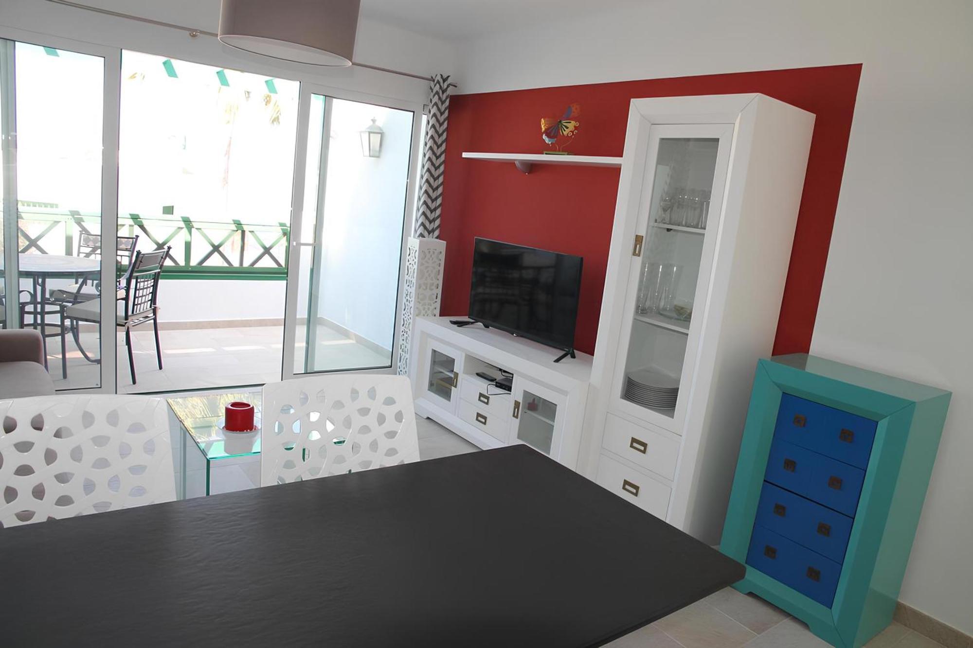 Bonito Apartamento Cerca La Playa San Bartolomé Luaran gambar