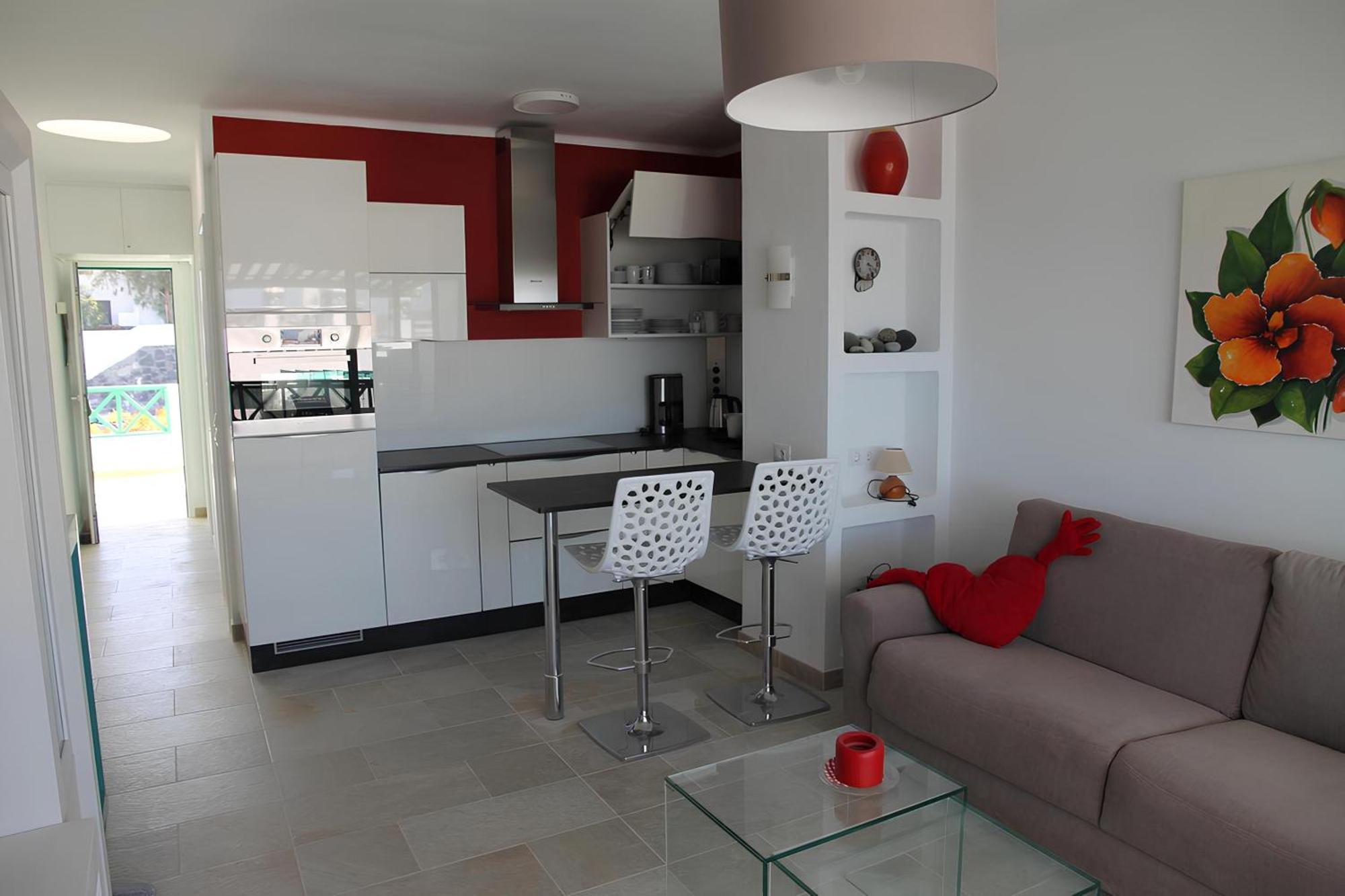 Bonito Apartamento Cerca La Playa San Bartolomé Luaran gambar