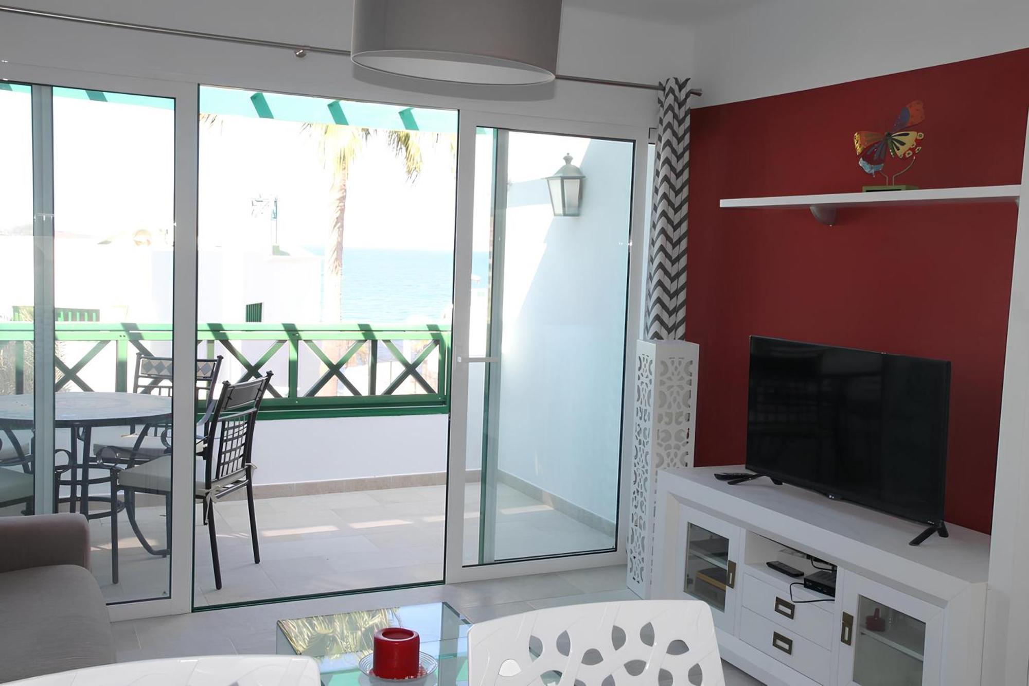Bonito Apartamento Cerca La Playa San Bartolomé Luaran gambar